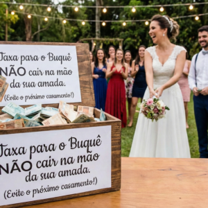Taxa para o buquê NÃO cair na mão da sua amada